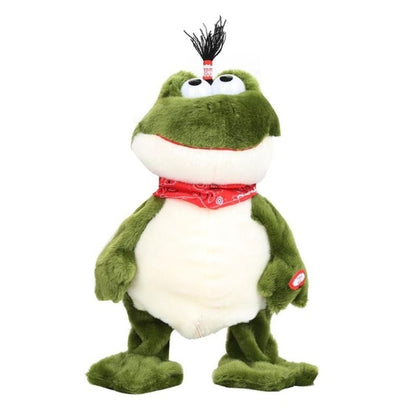 Newborn Baby Electric Talking Parrot Toys Speaking Record Repeats Waving Wings Plush Stuffed Cartoon Plush Toys Christmas Gifts
