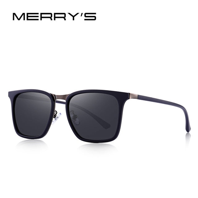 MERRYS DESIGN Men Square Polarized Sunglasses For Driving Outdoor Sports Ultra-light Series UV400 Protection S8131