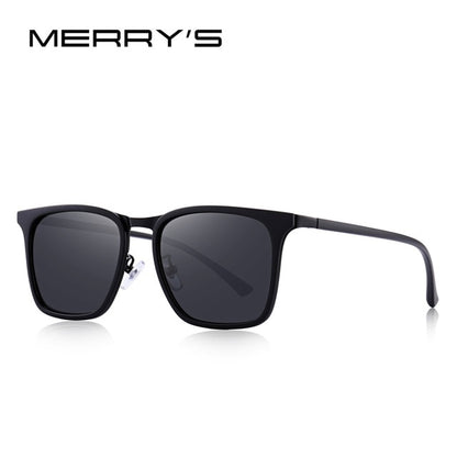 MERRYS DESIGN Men Square Polarized Sunglasses For Driving Outdoor Sports Ultra-light Series UV400 Protection S8131