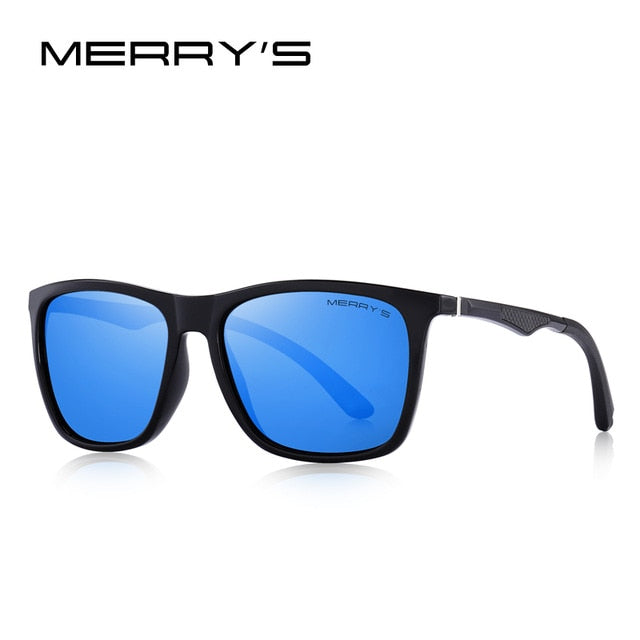 MERRYS DESIGN Men HD Polarized Sunglasses Sports Fishing Eyewear Aluminum Alloy Legs UV400 Protection S8186