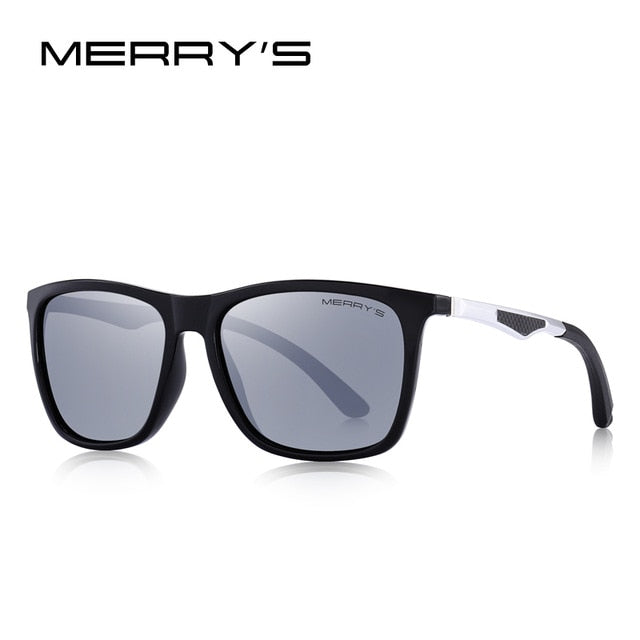 MERRYS DESIGN Men HD Polarized Sunglasses Sports Fishing Eyewear Aluminum Alloy Legs UV400 Protection S8186