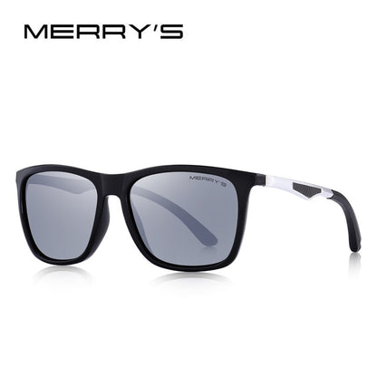 MERRYS DESIGN Men HD Polarized Sunglasses Sports Fishing Eyewear Aluminum Alloy Legs UV400 Protection S8186