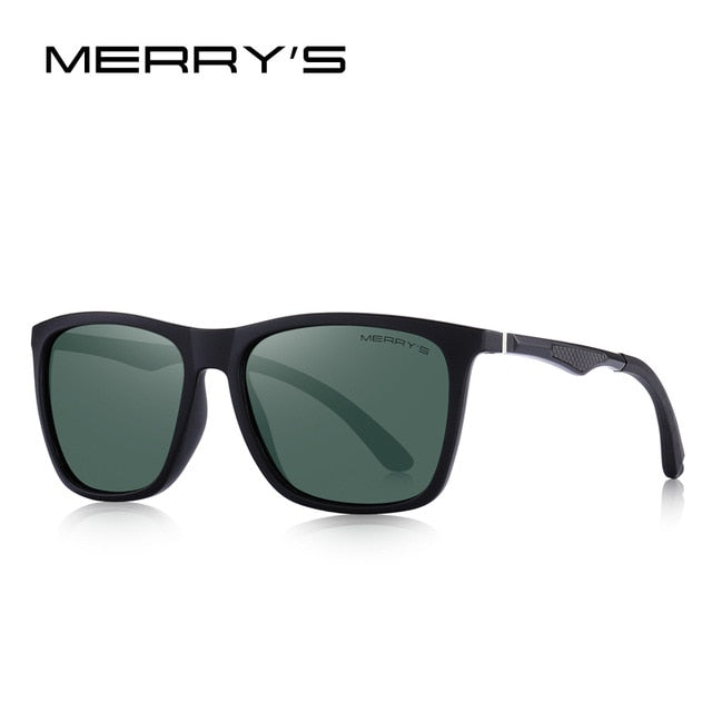 MERRYS DESIGN Men HD Polarized Sunglasses Sports Fishing Eyewear Aluminum Alloy Legs UV400 Protection S8186