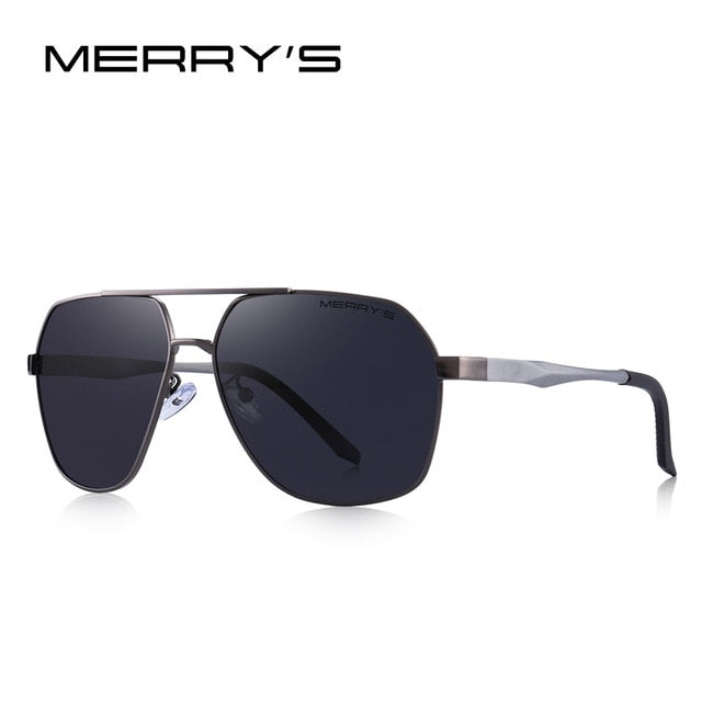 MERRYS DESIGN Men Classic Sunglasses Rectangle Polarized Sun glasses For Men Driving Male Eyewear UV400 Protection S8215