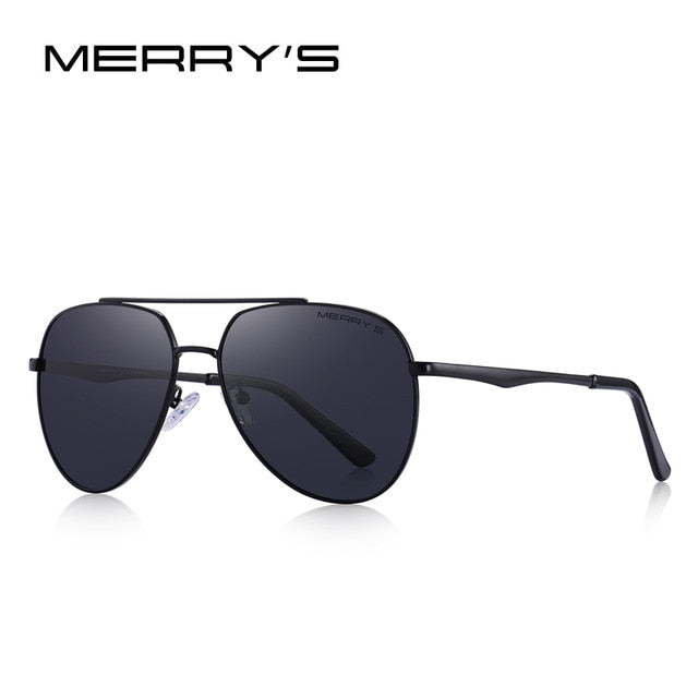 MERRYS DESIGN Men Classic Pilot Sunglasses Aviation Frame HD Polarized Fashion Sun glasses For Driving UV400 Protection S8316N
