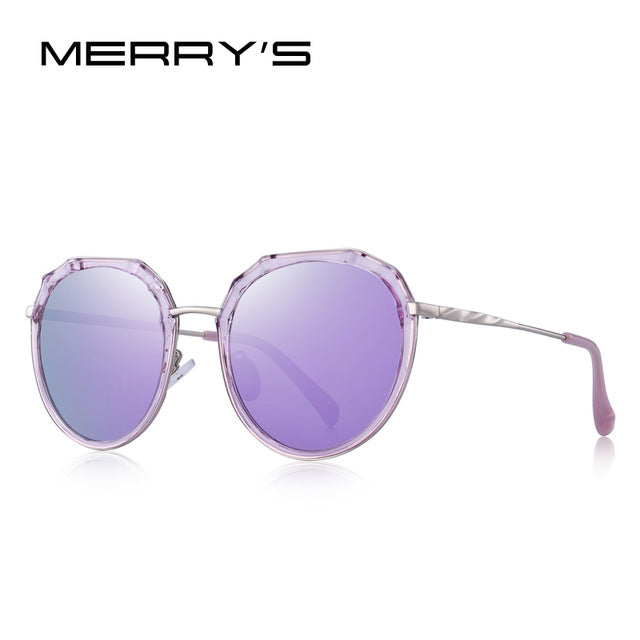 MERRYS DESIGN Women Luxury Brand Oval Polarized Sunglasses Ladies Fashion Trending Pink Sun glasses UV400 Protection S6330