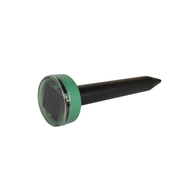 Outdoor Garden Mole Repellent Solar Power Ultrasonic Mole Snake Bird Mosquito Mouse Ultrasonic Pest Repeller Control Garden Yard