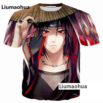 Liumaohua brand Divertente colazione full 3D tshirt stampa hamburger patatine pollo pepite divertenti design estate t-shirt