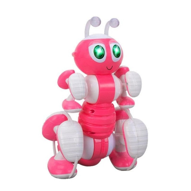 RC Ant Robot Toy Talking Dialogue Robot Ant Intelligent Programming Pet Toy Electronic Ant Pet Toys for Children Early Learning